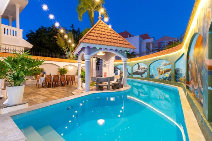 Villa Bãi Sau Gần Biển ** Free Karaoke ** Bida - 7C