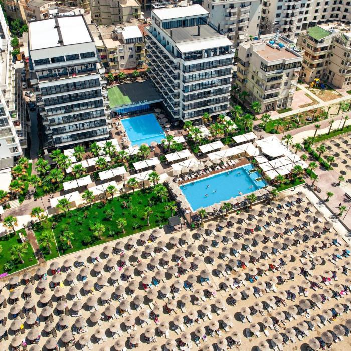 Lovely beach front apartment.