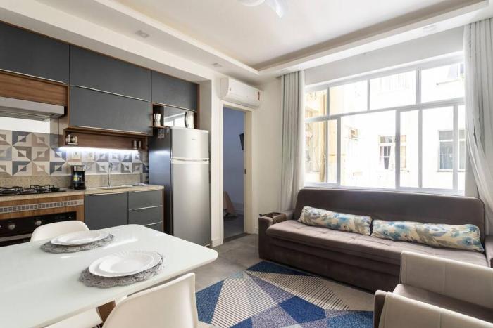 Apartamento 1 quarto a 4 min da praia - Copacabana