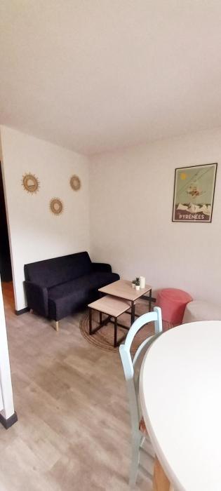 EUGENIE DE LUZ, T2 4 personnes, belle vue, avec parking