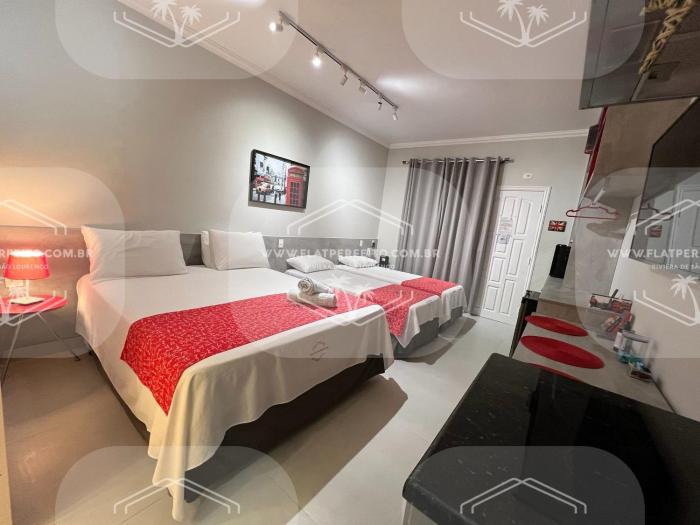 Flat Perfeito Flat Amarilis em Riviera São Lourenço com café da manhã e enxoval completo toalhas praia e piscina com trocas