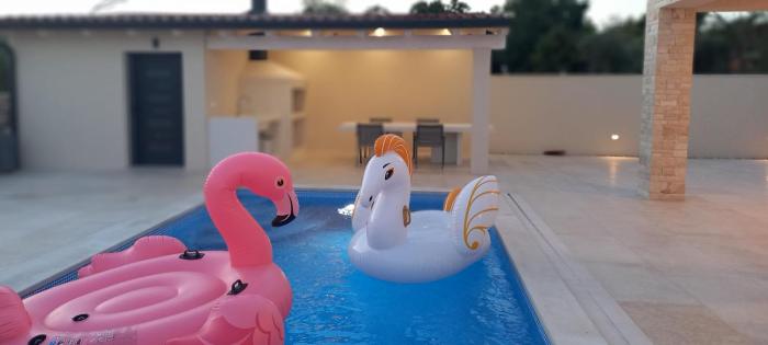 Villa Salvore - new luxury house, heated pool, near beaches, playroom - Istria