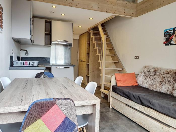 Studio avec Mezzanine - Centre Val-dIsère, 4-5 pers - FR-1-518-117