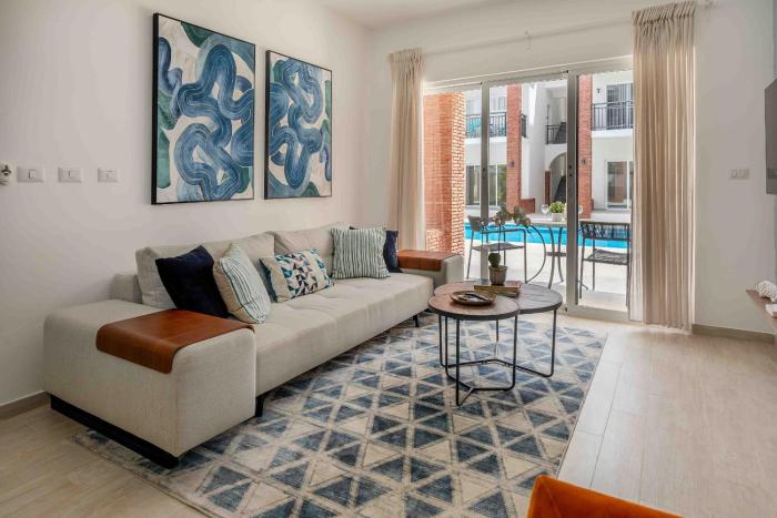 Cozy 2BDR • Pool View • Prime Bávaro Location