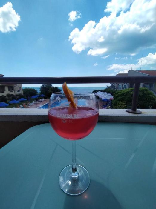 SUN AND FLOWERS APARTMENTS in front of the sea