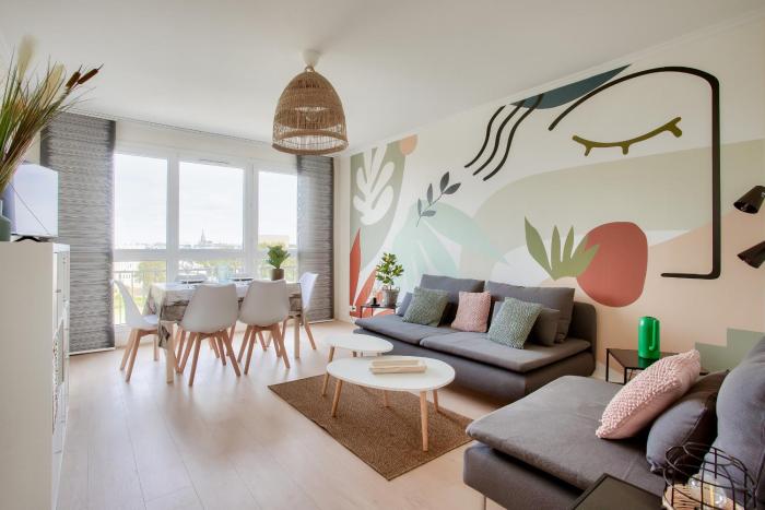 Escapade sur lîle de Nantes avec vue sur la Loire