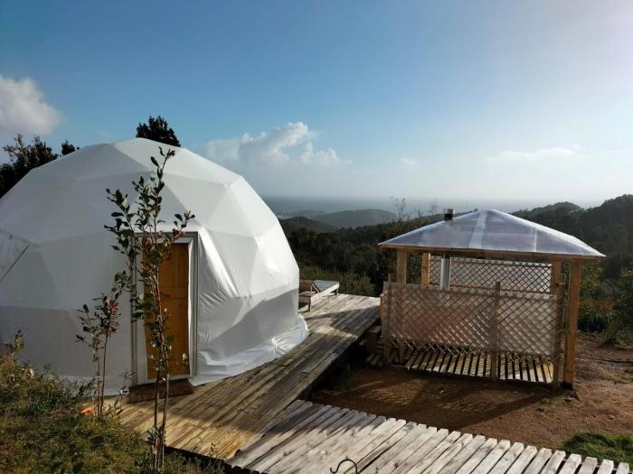 Domo con tinaja, Estaquilla