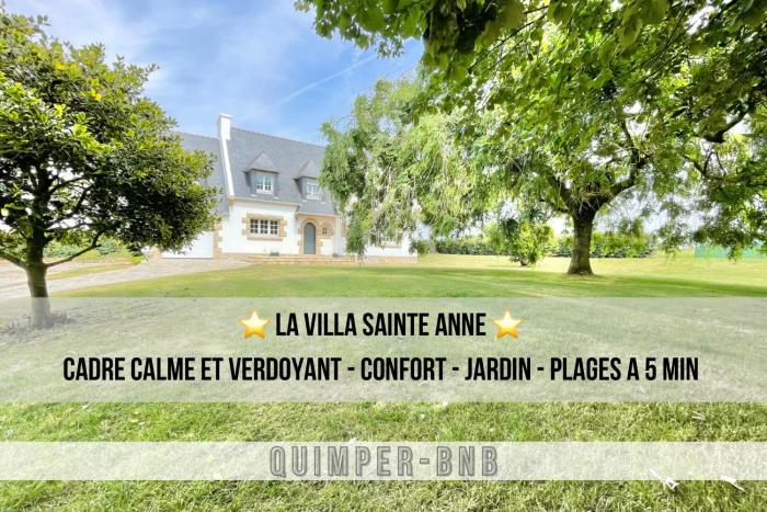 LA VILLA STE ANNE - Wifi - Plages et bourg de Plonevez à 2 min