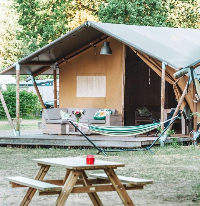 Glamping Holten luxe safaritent 2
