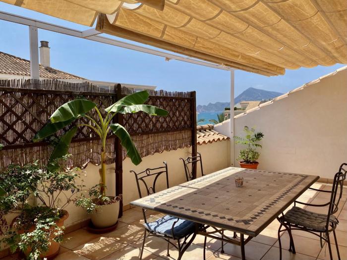 Central Penthouse with Stunning Terrace, Sea Views & Parking