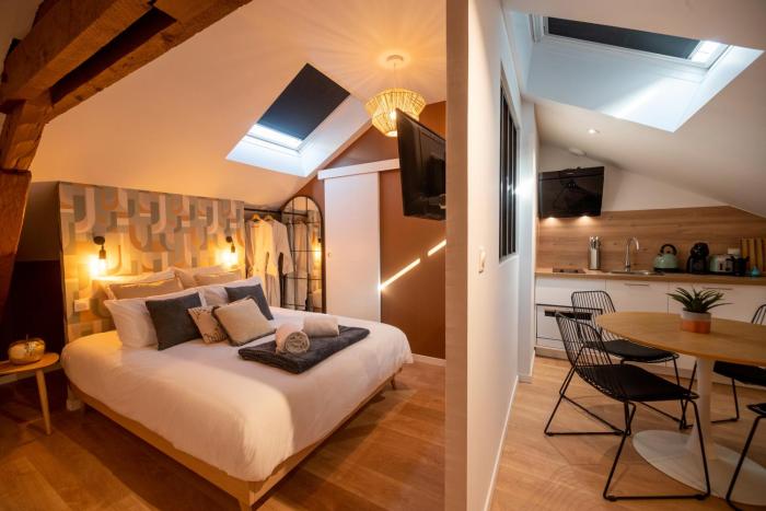 Appart-hôtel de standing avec jacuzzi privatisable en option