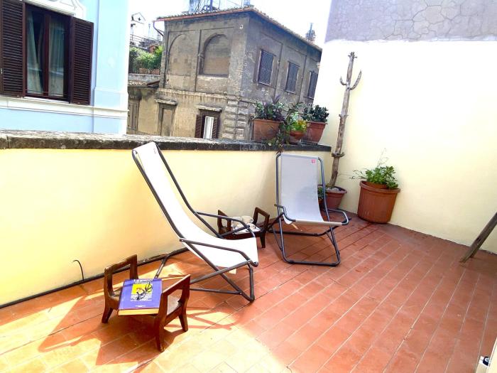 Terraces under the Moon
