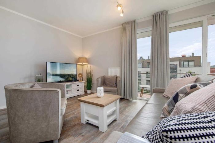 strandnahe FeWo mit Balkon, Residenz Bel Vital Wohnung 29, Binz