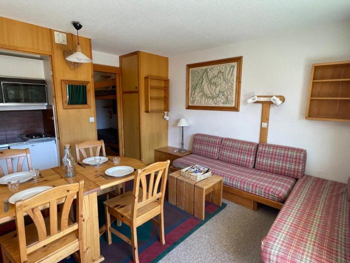 Studio confortable pour 4 à Méribel Altiport, au pied des pistes - FR-1-411-386