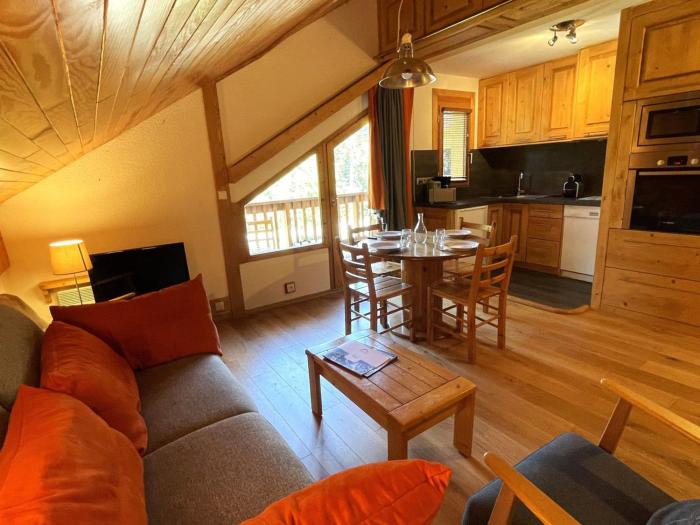 Appartement rénové 2 pièces, 5 pers., Méribel Altiport, pied des pistes - FR-1-411-651
