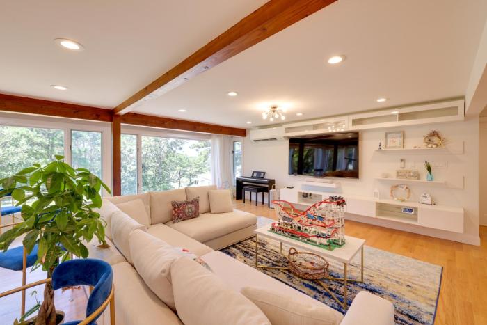 Movie Room and Game Area! Family Home in Cape Cod