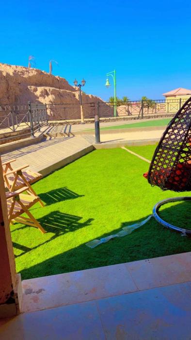 شاليه أرضي غرفتين مكيف Vip بورتو السخنة منتجع هيفين هيلز