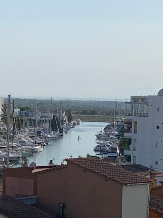 Vue canal + roof top de 60 m2