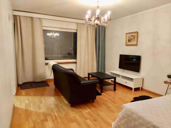 Kaksio idyllisellä alueella lähellä luontoa.