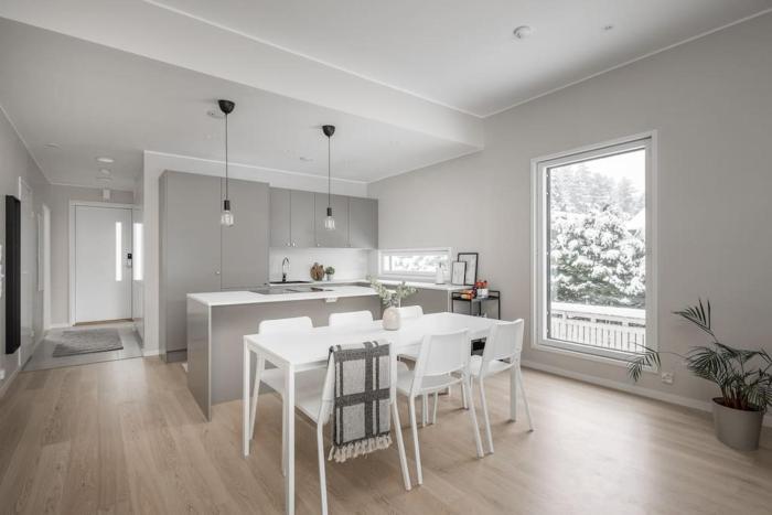 Semi-detached Scandinavian house with great location