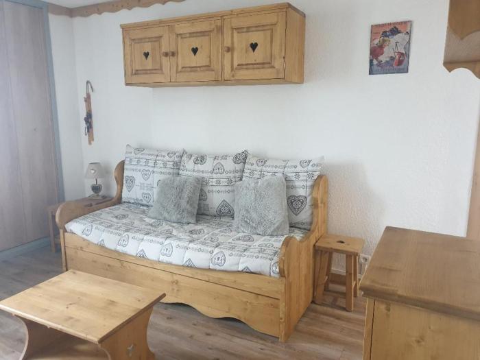 Appartement 3 pièces rénové, 42m², 2 chambres, plein centre, pied des pistes - Quartier de la Croisette - FR-1-574-32