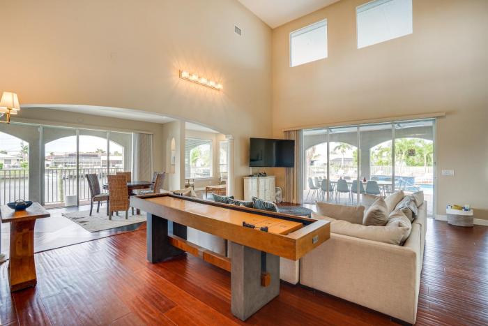 Pool and Boat Dock Pet-Friendly Cape Coral Home