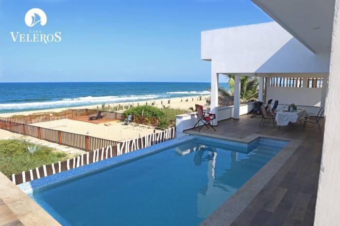 Casa Veleros, Casa a la orilla de la playa!