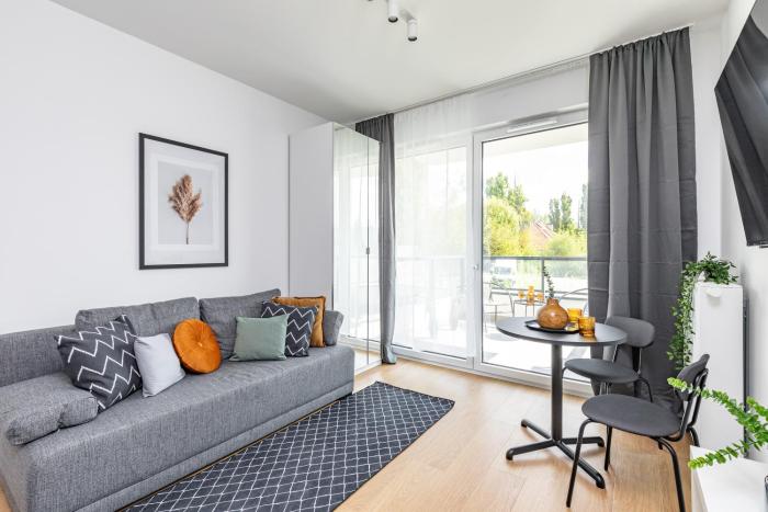 SuperApart Bokserska 71a MiniStudio - near Chopin Airport