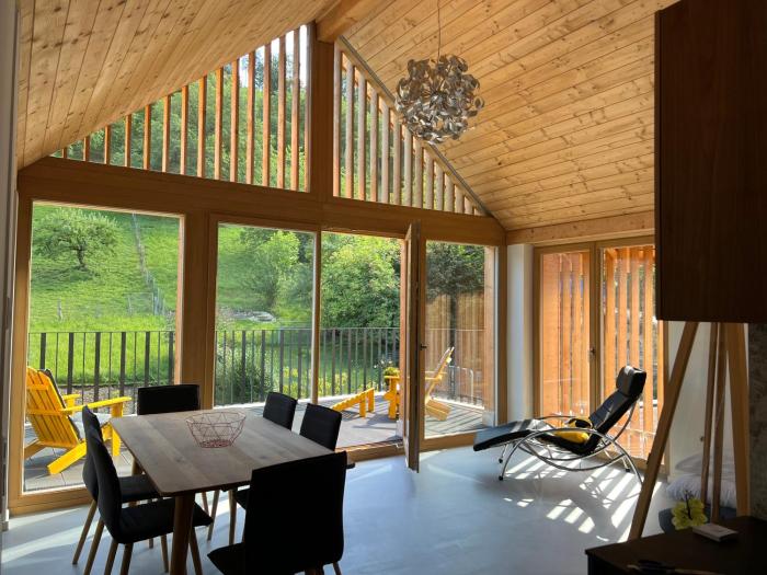 MARYS family friendly Apartments,VISIT RHINE FALLS for FREE if you stay 2 nights, SOHO 95m2 2-Bedrooms 2nd floor & SOUTH BEACH 105m2 3-Bedrooms & LOFT 115m2 3-Bedrooms Suite with Galerie,LOFT Netz 20m2, Pinball, Schaffhausen-Hemmental, Rheinfall 10 k