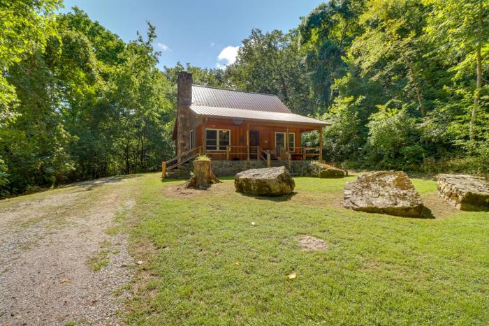 Romantic Mountain View Cabin Rental Near Downtown!