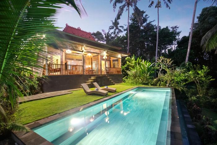 Villa with amazing rice field view between Canggu and Ubud