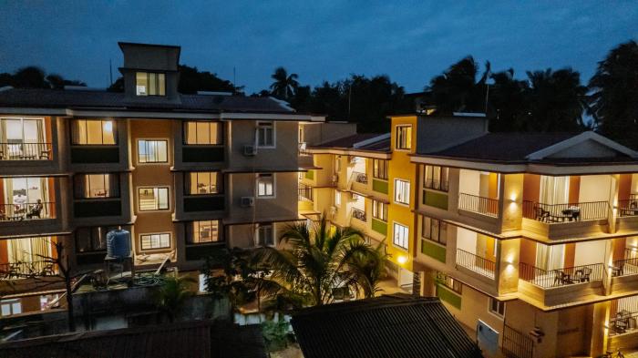Kays Calangute Resort Service Apartments - Near Calangute Beach