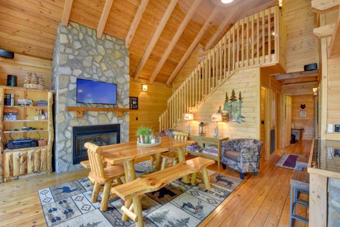 Lakefront Six Mile Vacation Rental w Dock