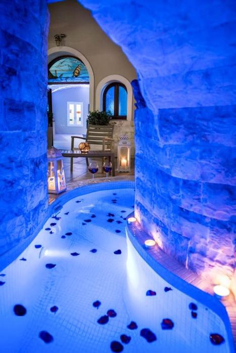 Elite Santorini Villa 1 Bedroom Villa Cycladic Character Private Jacuzzi