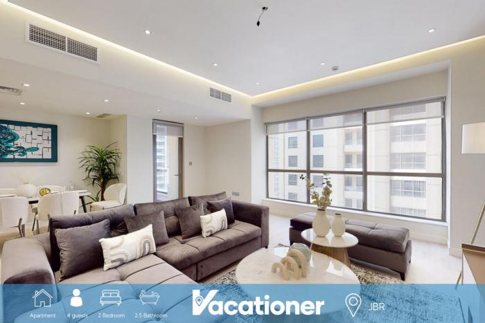 Vacationer Holiday Homes I Glamorous 2 Bedroom I Close to JBR Beach & JBR Walk