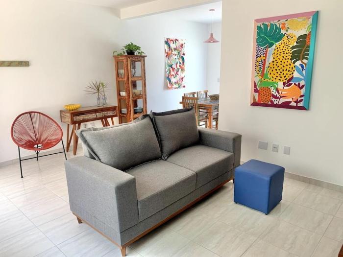 Casa das Marés: 100M Praia da Enseada - Tranquila e Completa