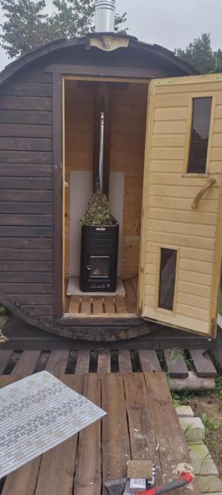 Atpūtas vieta ar pirti, with wi-fi, self check in and private parking