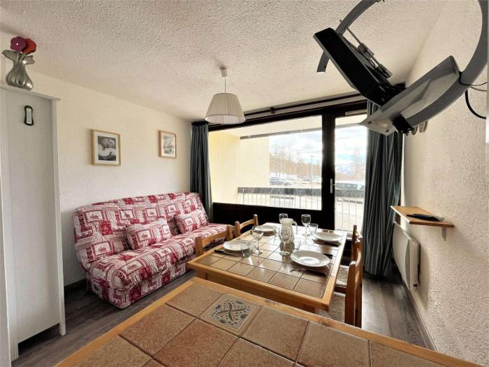 Studio Montgenèvre, 4 pers, RDC avec parking et balcon exposé ouest - FR-1-330D-45