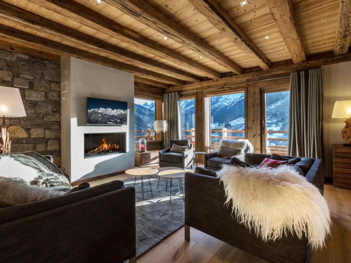 Chalet 4★ à La Clusaz, 10 pers, 5 ch, proche pistes - FR-1-304-196