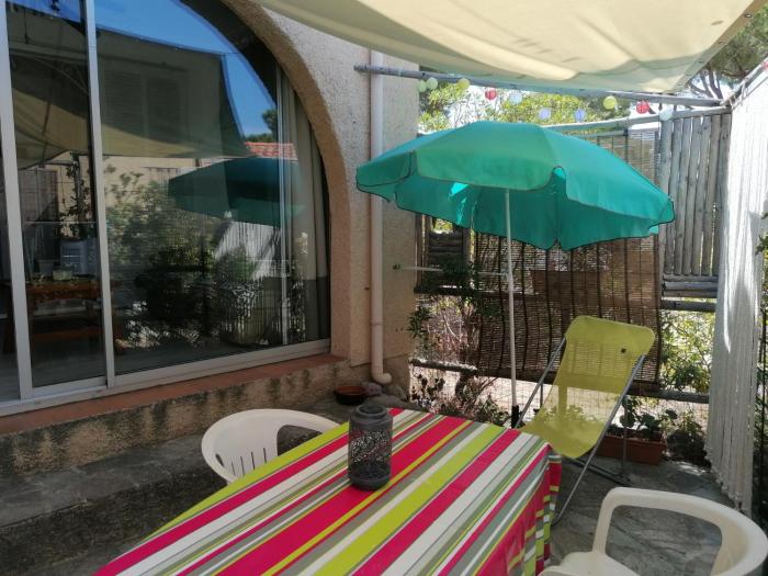 Studio bord de mer équipé air conditionné 1min de la plage