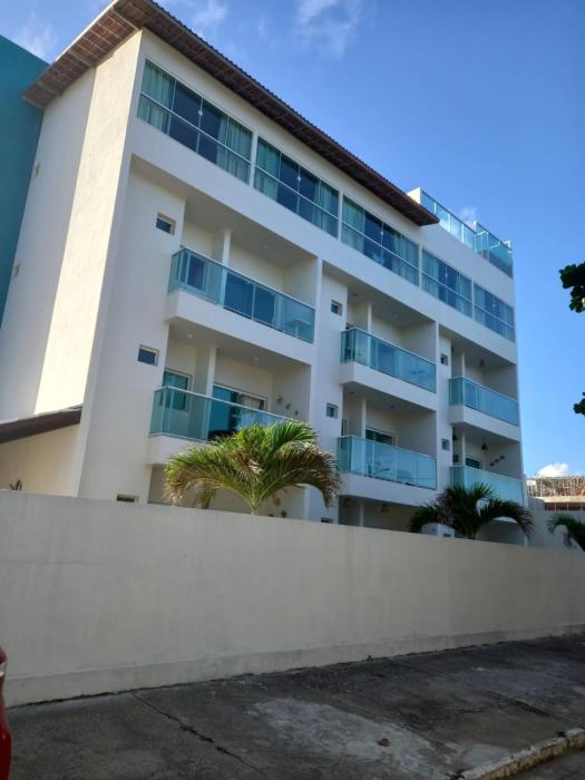 Flat beira mar a 30m do mar 200m das piscinas de Porto Mahalo Residence P-2-4e 6 pessoas