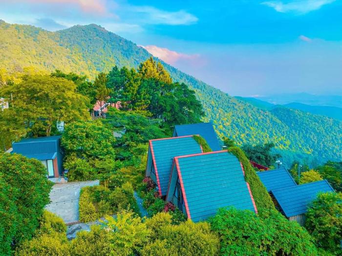 Ban Mai Xanh homestay Tam Đảo