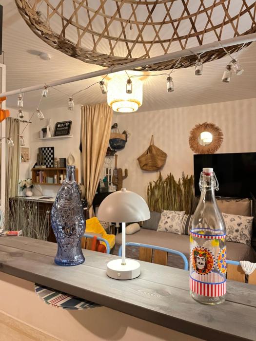 Boho Apartement am Hafen,mit Fahrradern