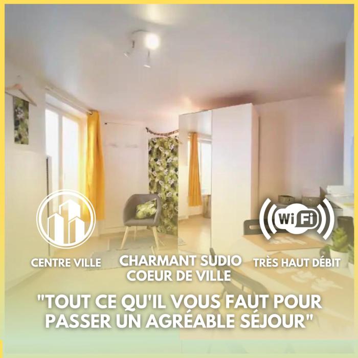 Charming Studio - heart of the city Downtown