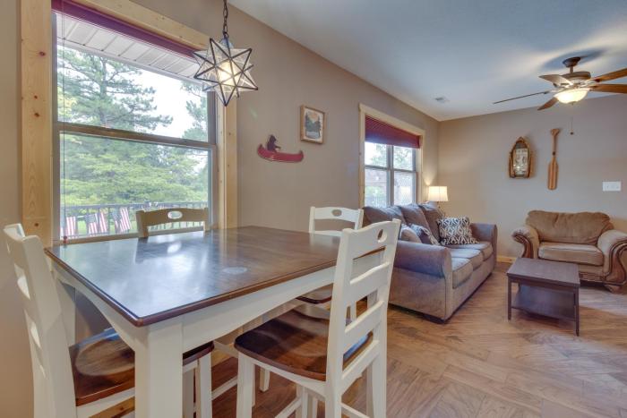 Van Buren Condo Near Boating, Hiking & Golfing!