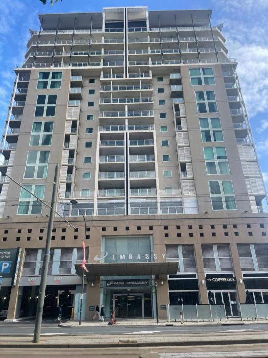 Embassy apartment free parking