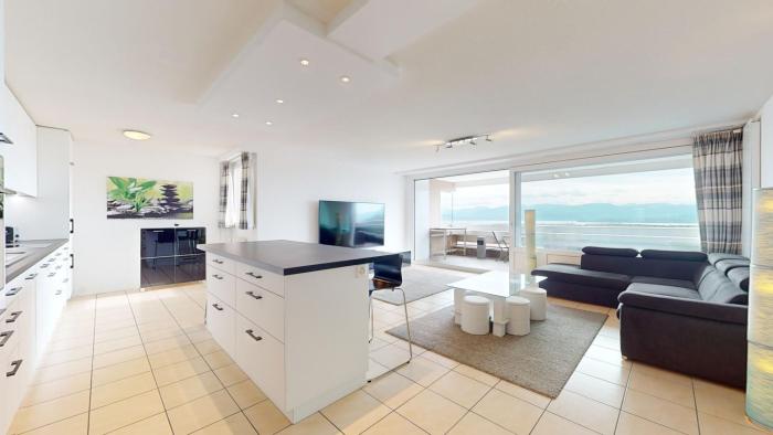 2 BR with lake view – close to Geneva & Lausanne