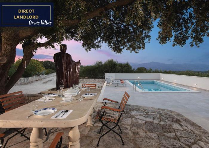 Villa Dubrava Tranquil Retreat Nestled in an Olive Grove for Serene Escapes