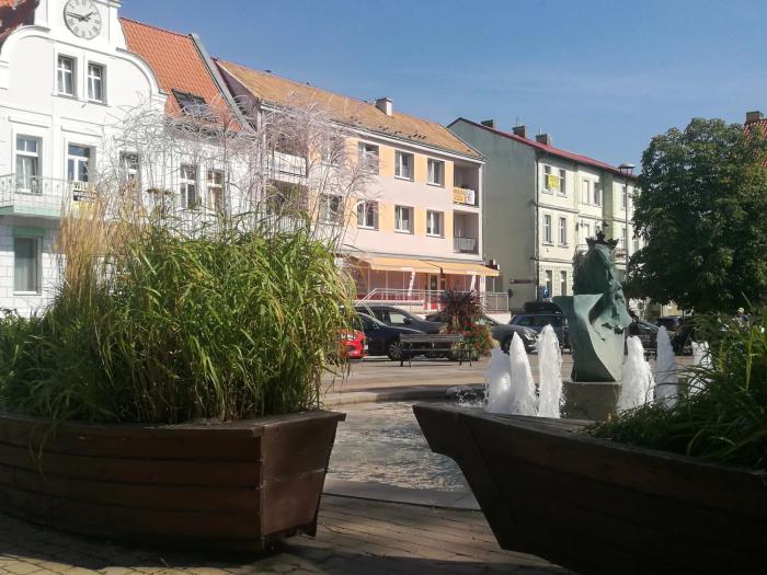 Mikołajki Apartament Centrum z widokiem na Rynek