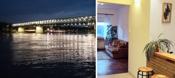 Danube Riverside Apartment with quite workplace